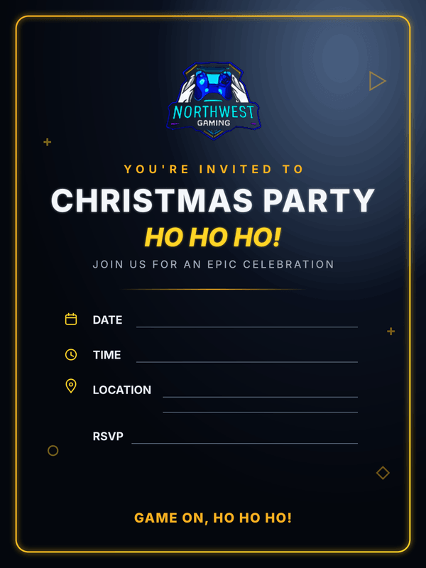Christmas Party invitation